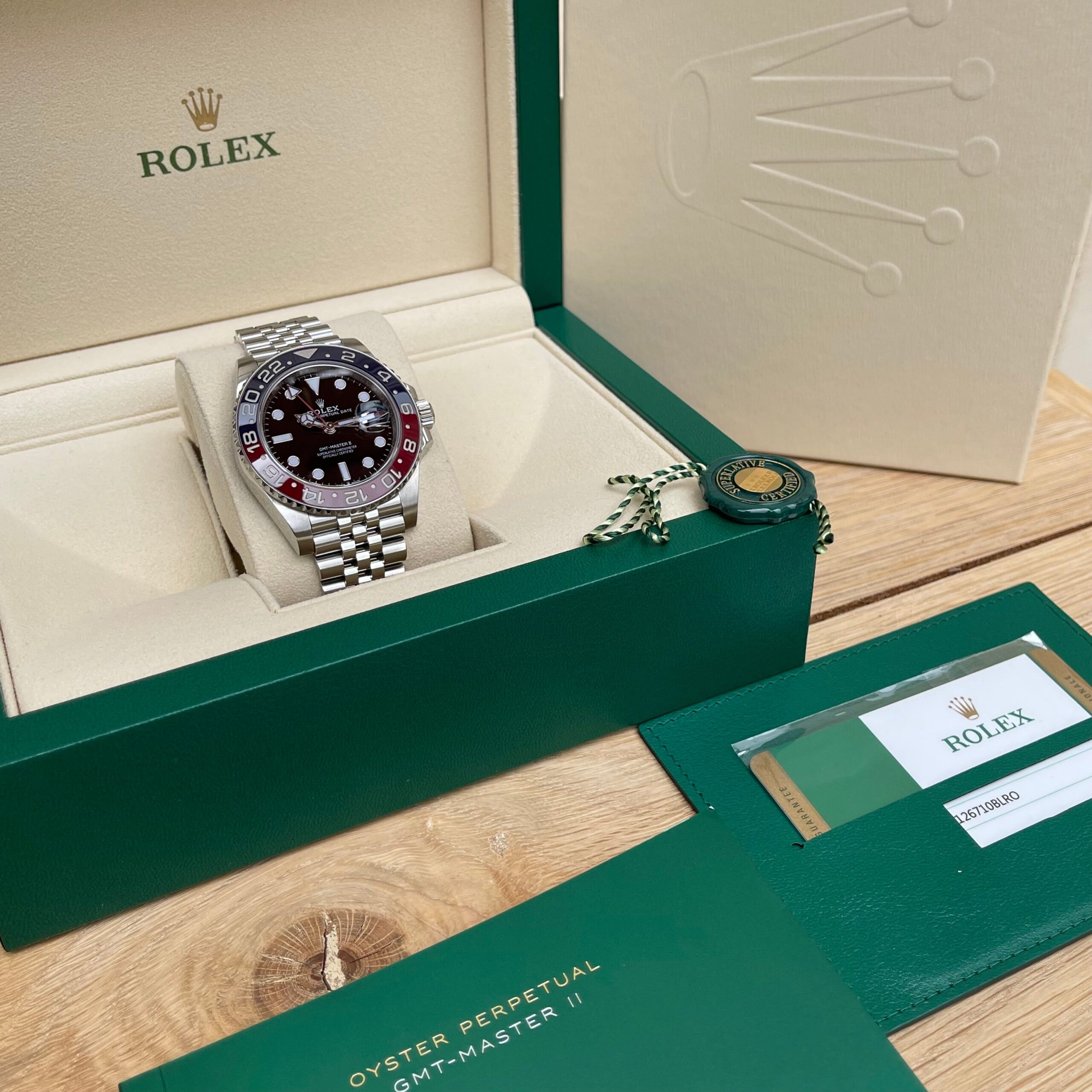 Rolex Gmt-Master II 126710 BLRO..
