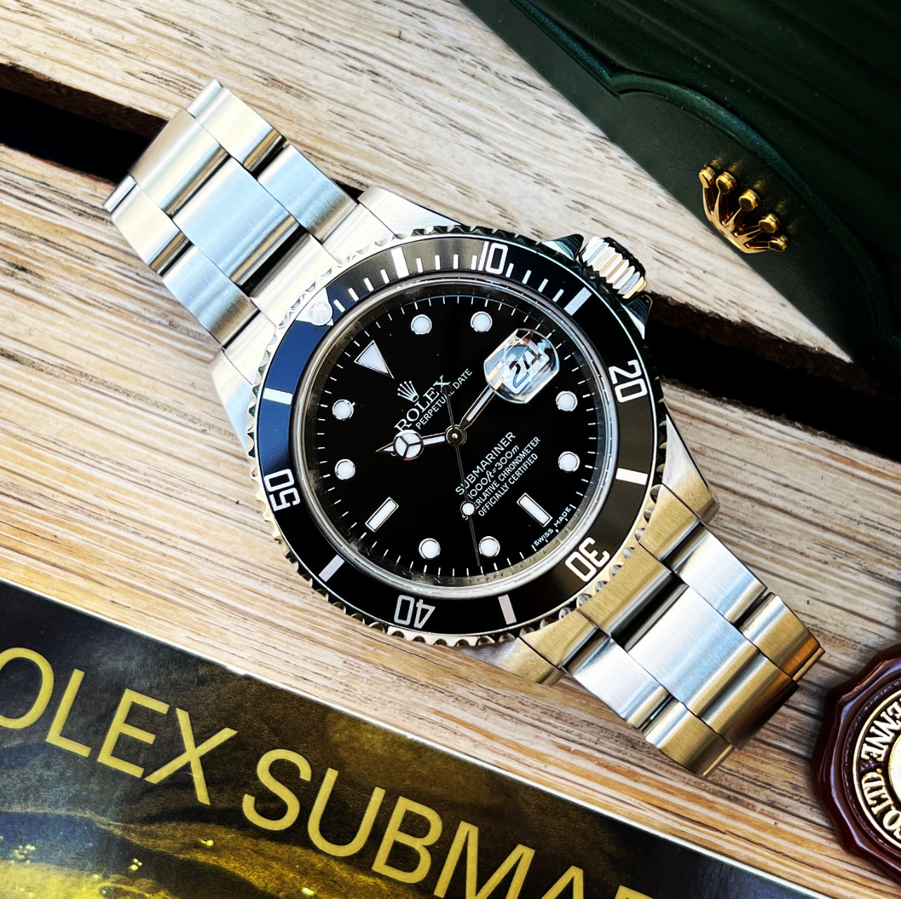 Rolex Submariner Date ref 16610 RRR-.