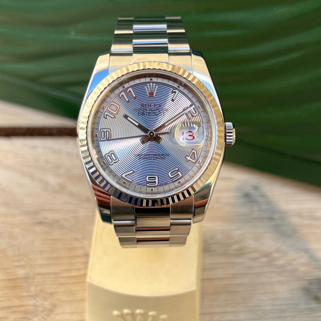 Rolex Datejust 36 Silver -.