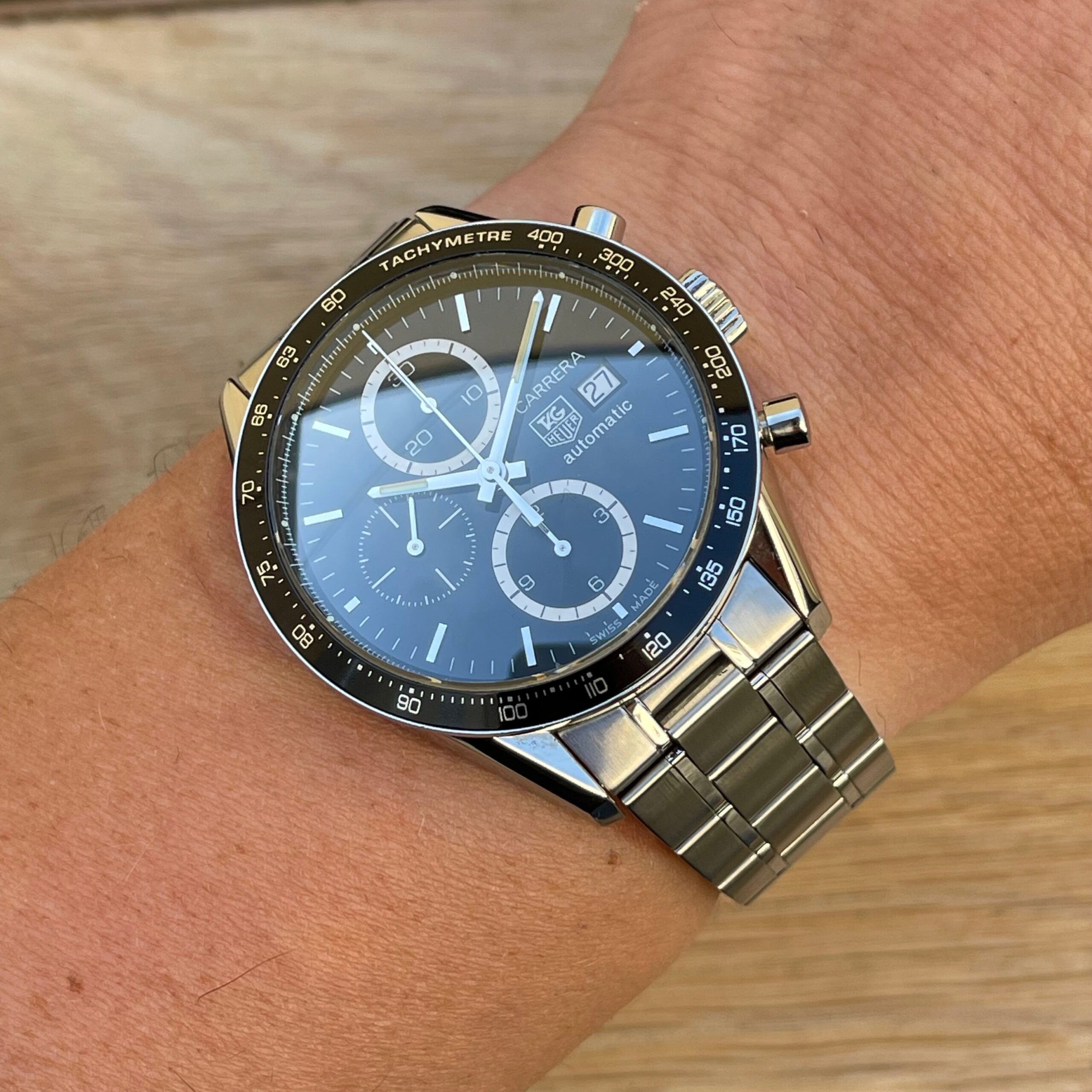 Tag Heuer Carrera Calibre 16 « Brad Pitt ».