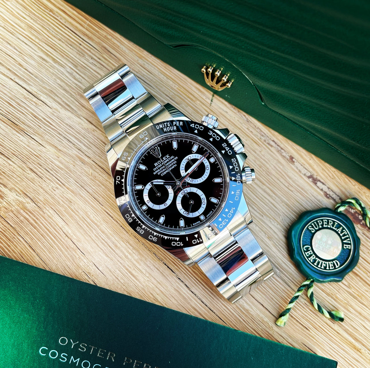 Rolex Daytona ref 116500-.