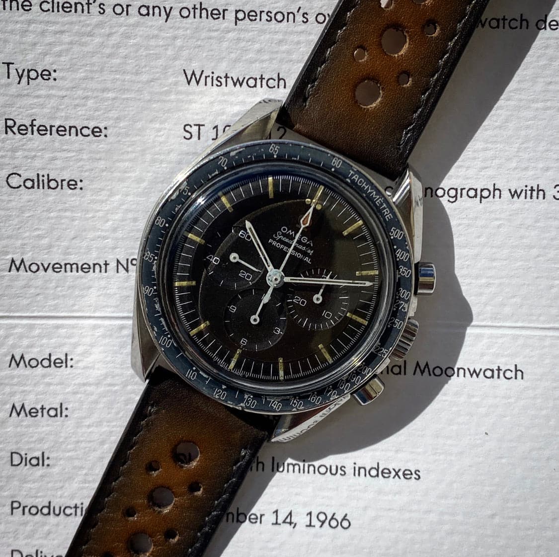 Omega Speedmaster Moonwatch 105.012 Omega Speedmaster Moonwatch 105.012.