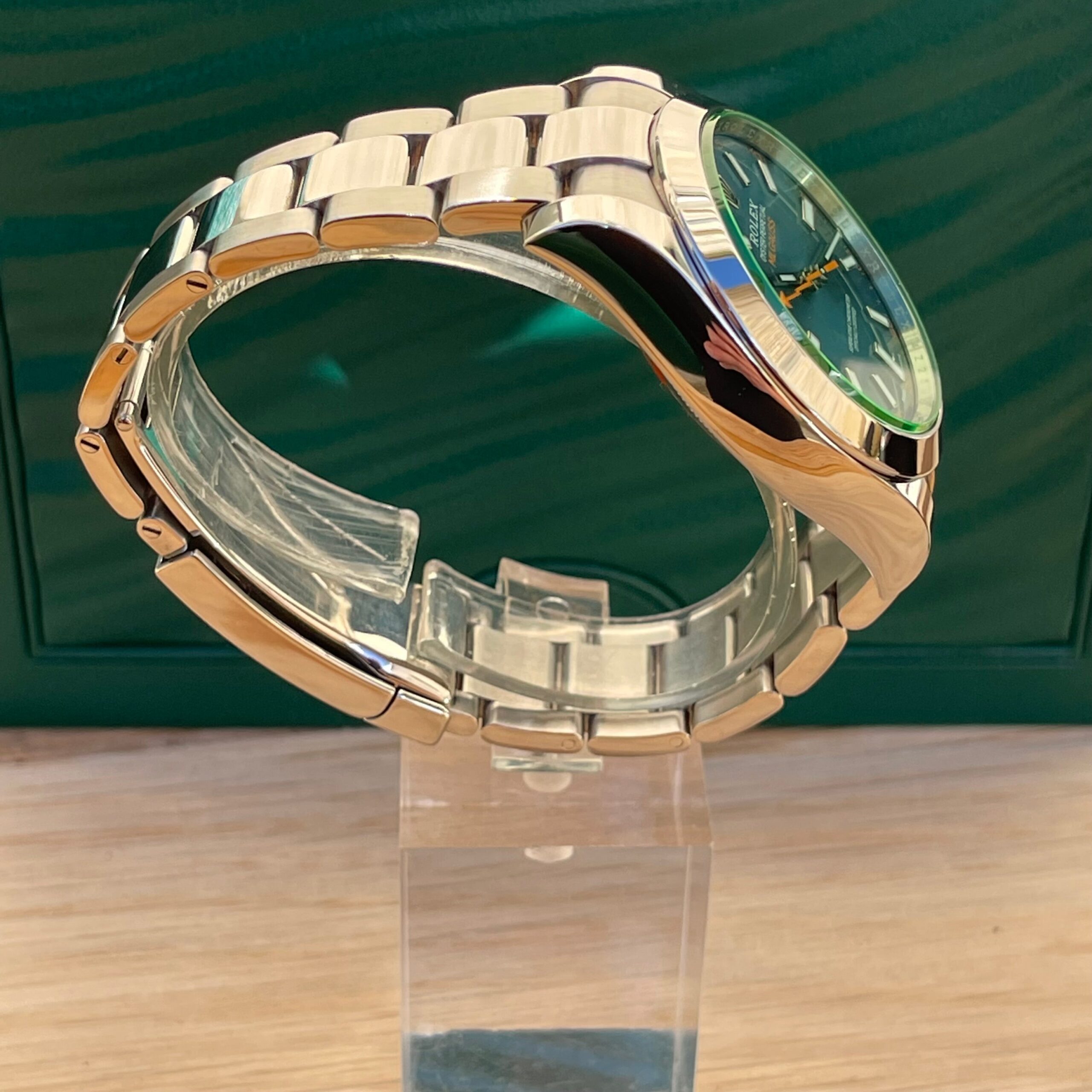 Rolex Milgauss 116400GV Blue.