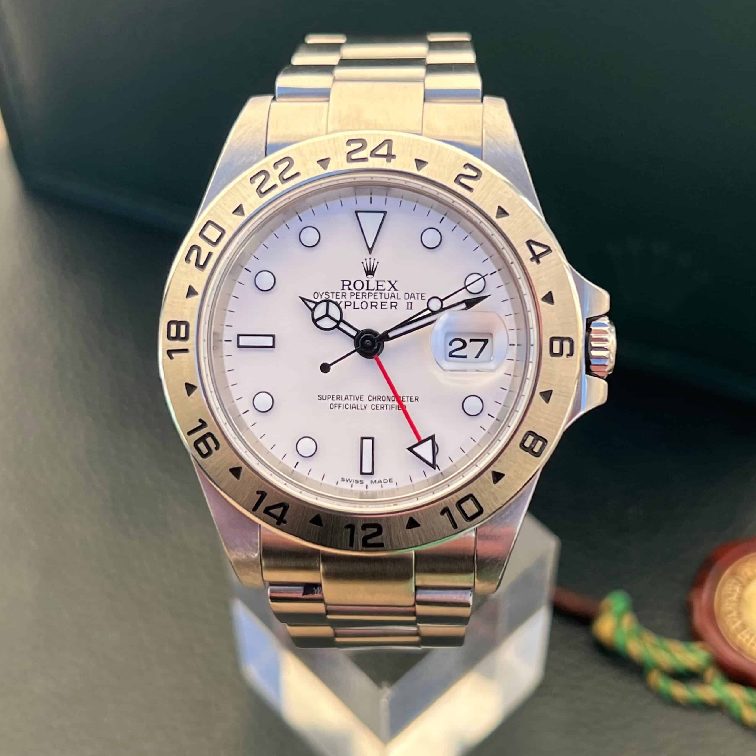 Rolex Explorer II 16570- Rolex Explorer II 16570-.