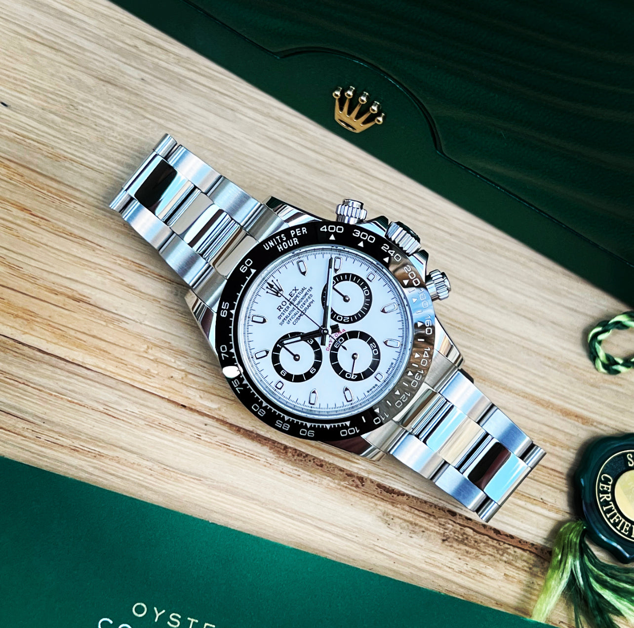 Rolex Daytona ref 116500-.