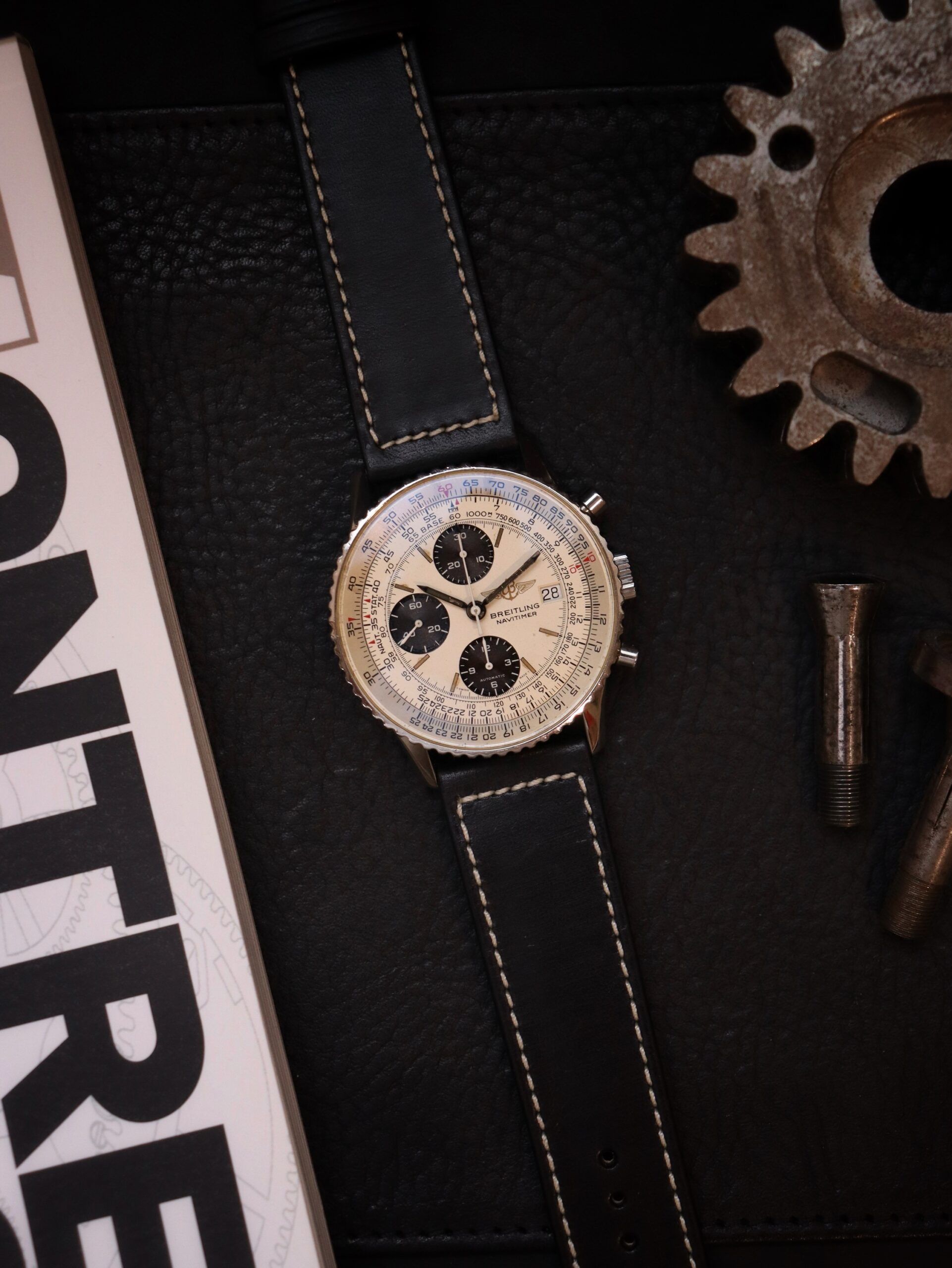 Breitling Old Navitimer Panda