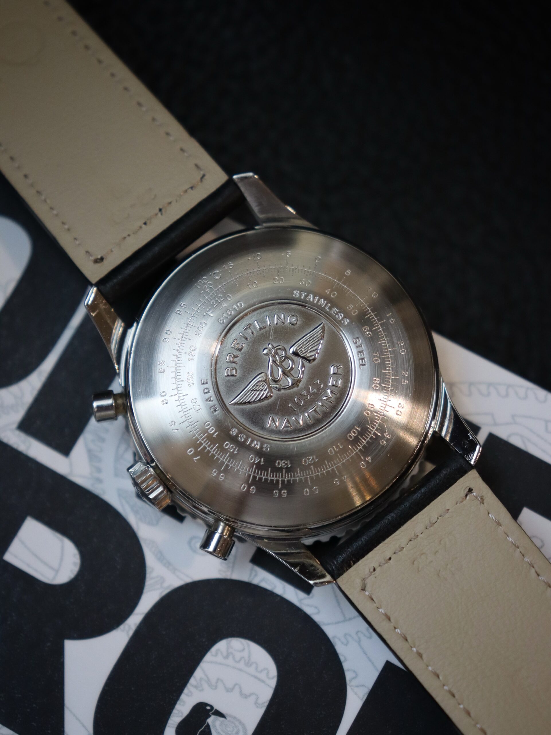 Breitling Old Navitimer Panda