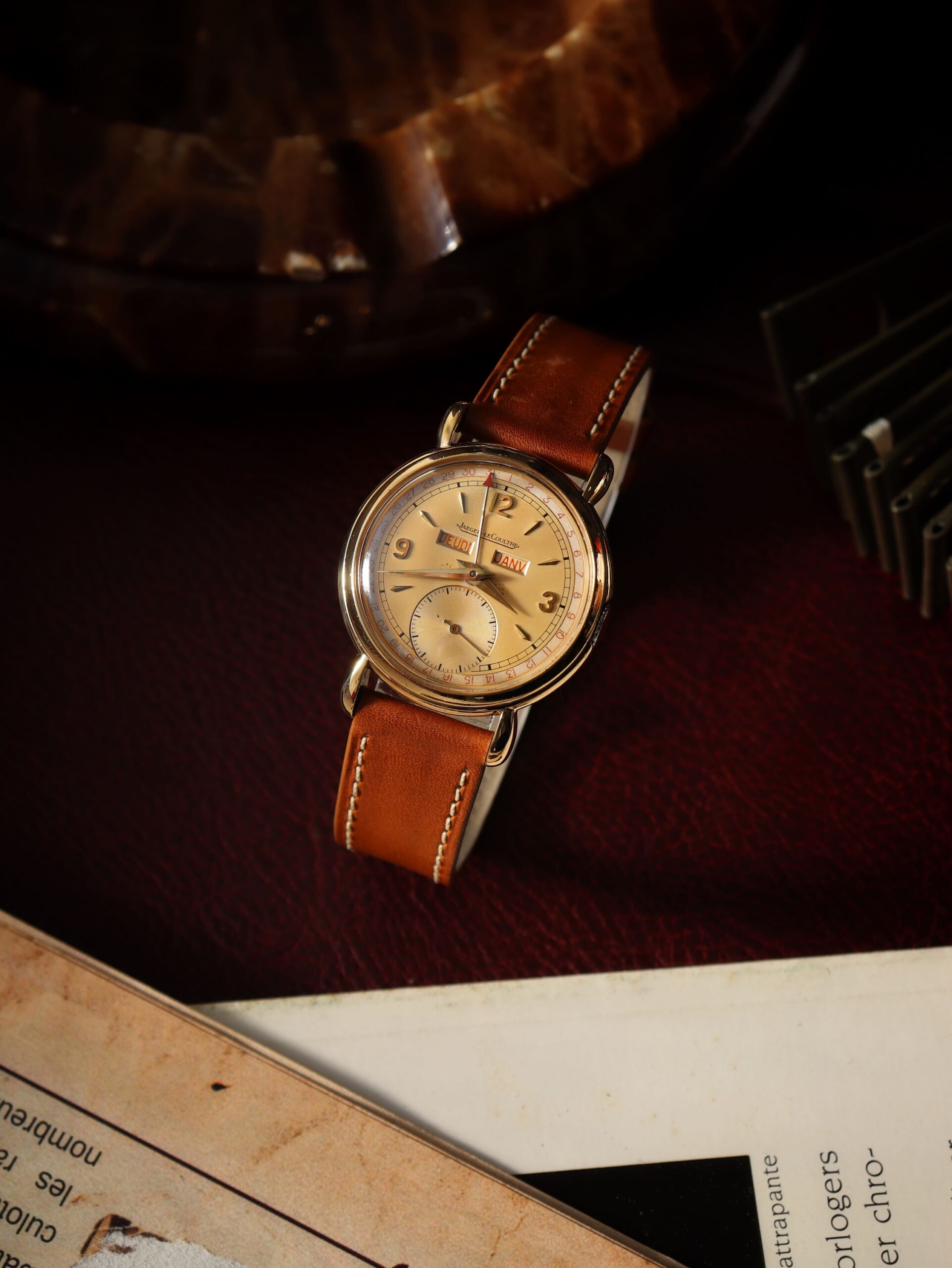 Jaeger LeCoultre Triple date