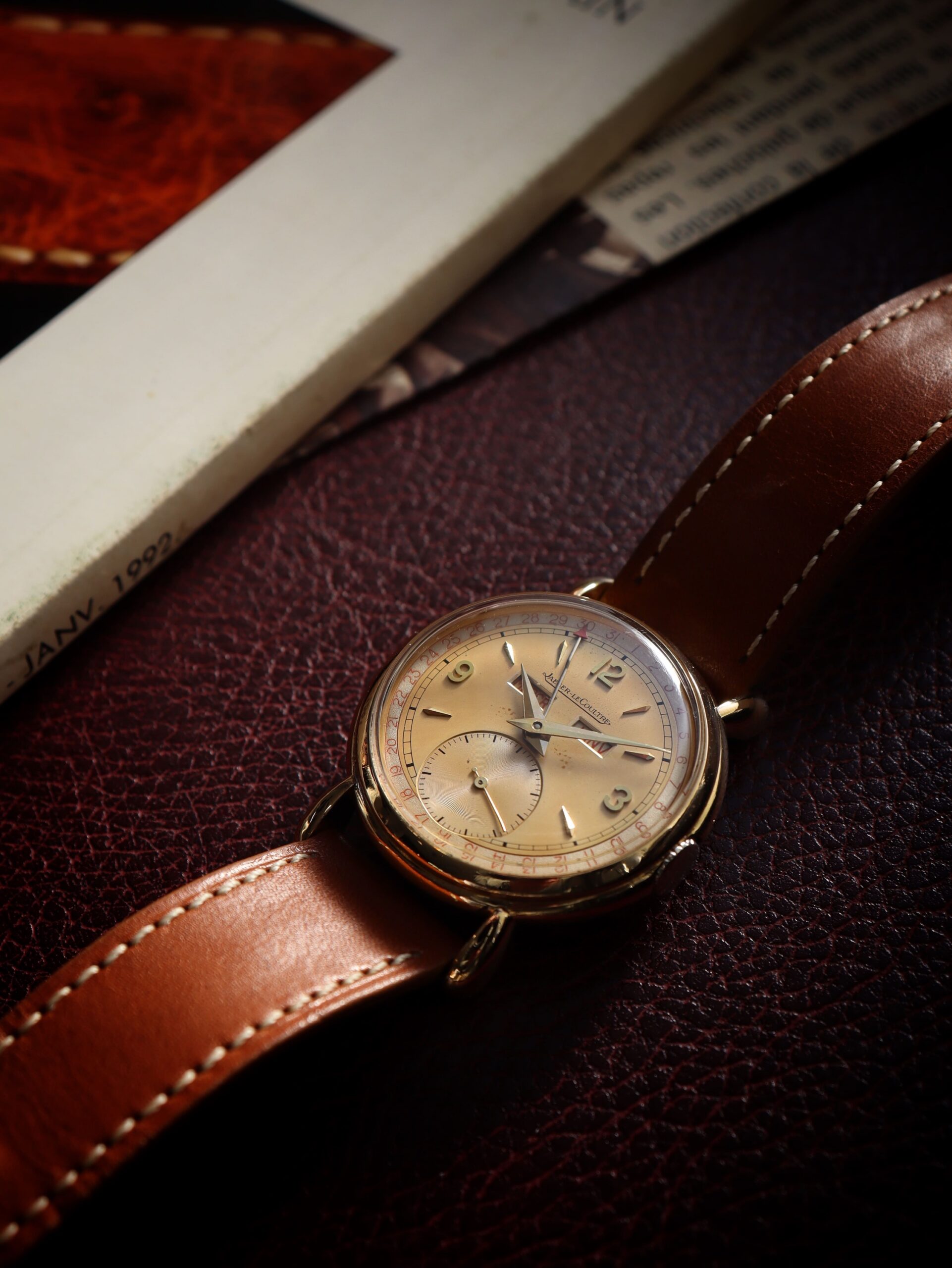 Jaeger LeCoultre Triple date