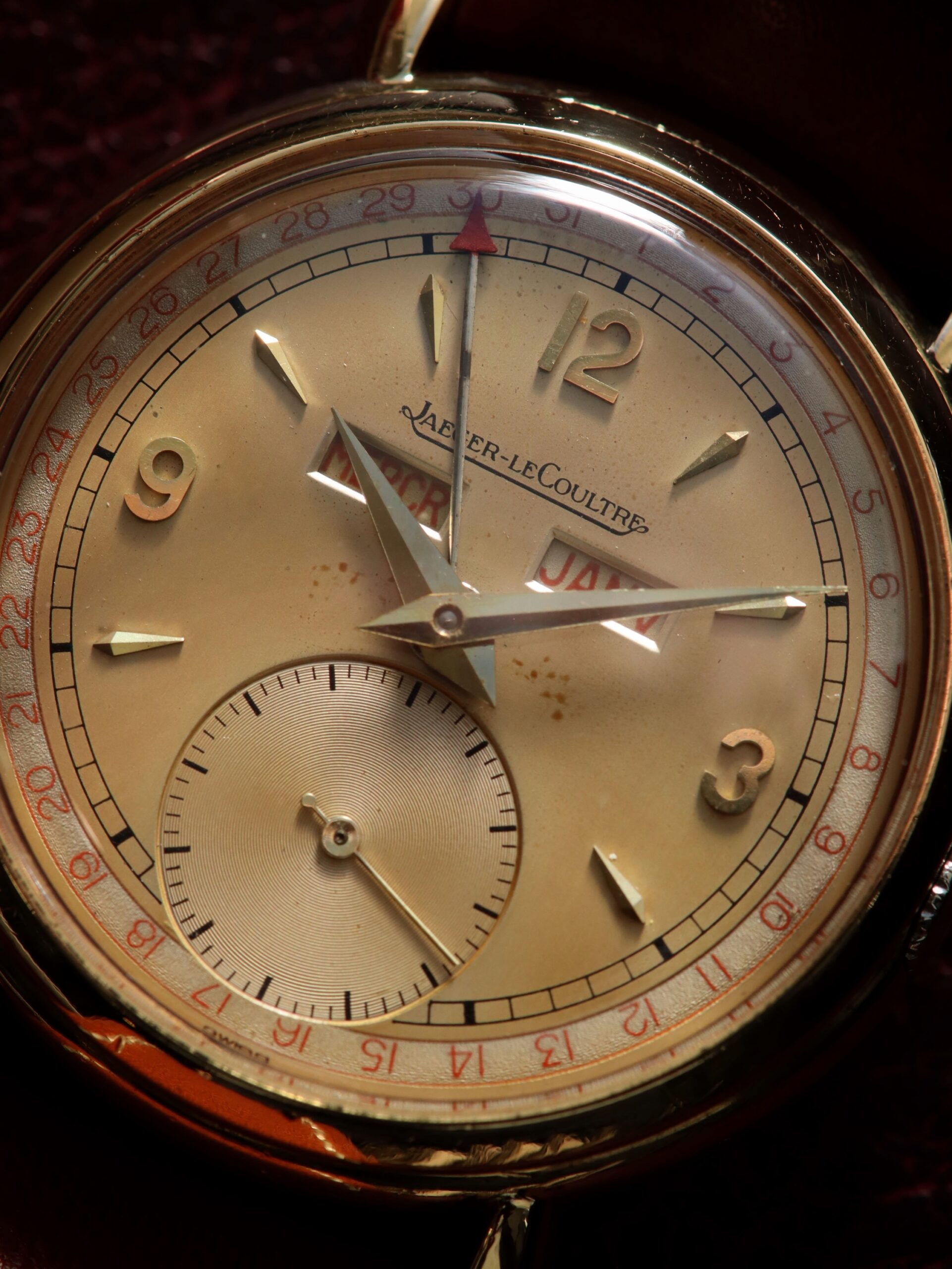 Jaeger LeCoultre Triple date