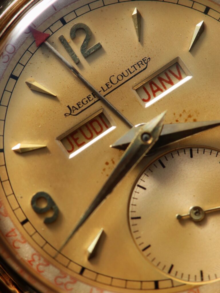 Jaeger LeCoultre Triple date