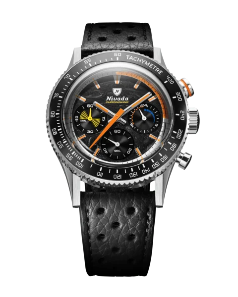 Nivada Grenchen - CHRONOKING MECAQUARTZ RACING CARBON