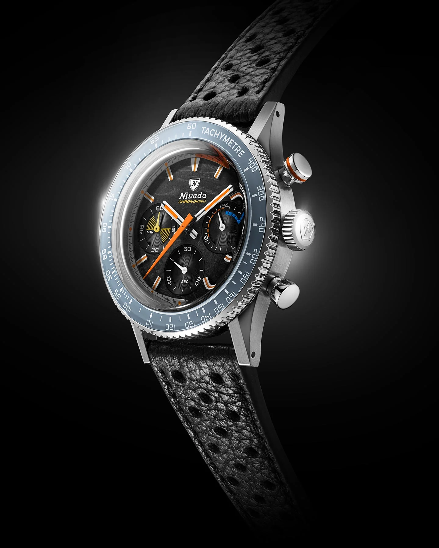 Nivada Grenchen – CHRONOKING MECAQUARTZ RACING CARBON