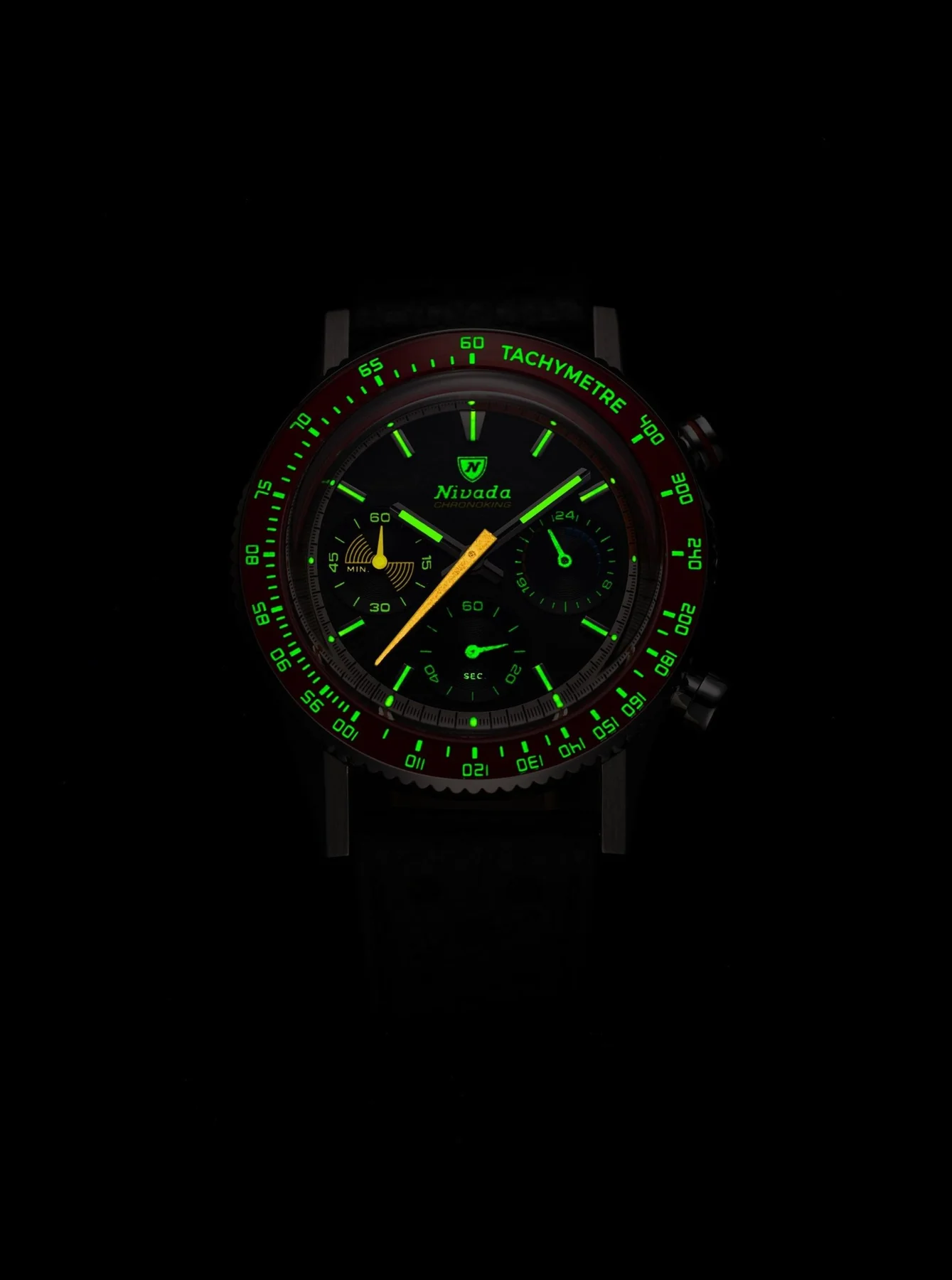 Nivada Grenchen – CHRONOKING MECAQUARTZ RACING CARBON