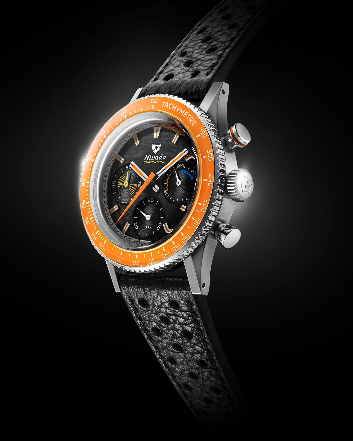 Nivada Grenchen – CHRONOKING MECAQUARTZ RACING CARBON