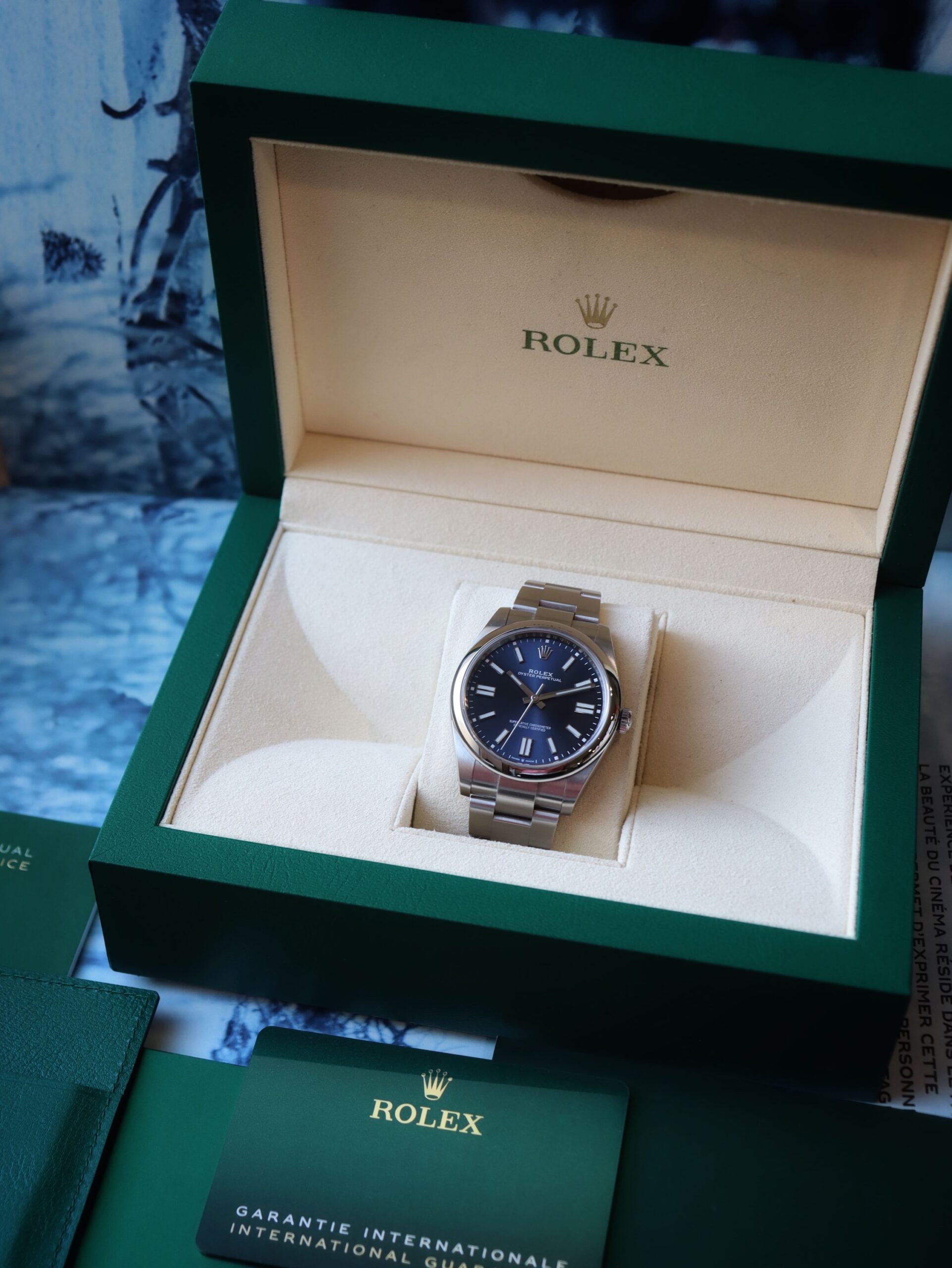 Rolex Oyster Perpetual ref 124300