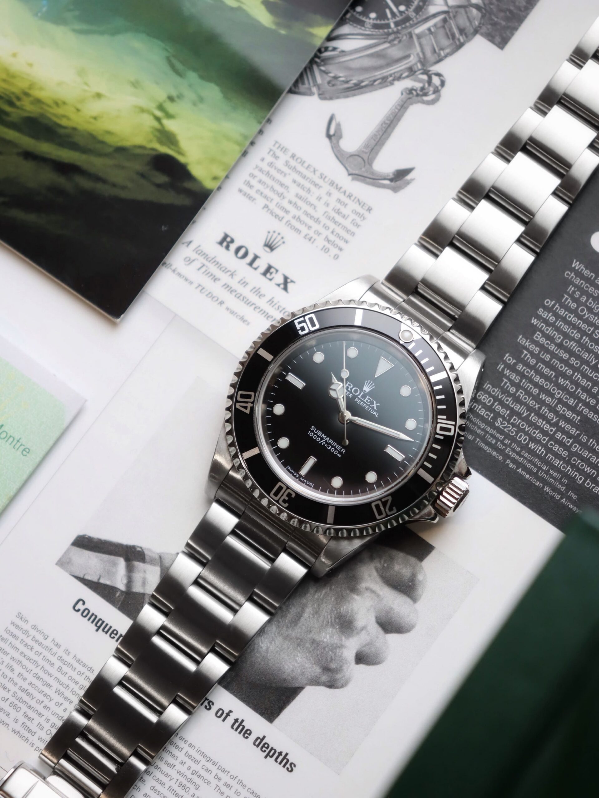 Rolex Submariner no-date ref 14060M