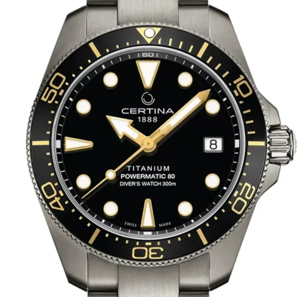 DS Action Diver 38mm Powermatic 80 Titane