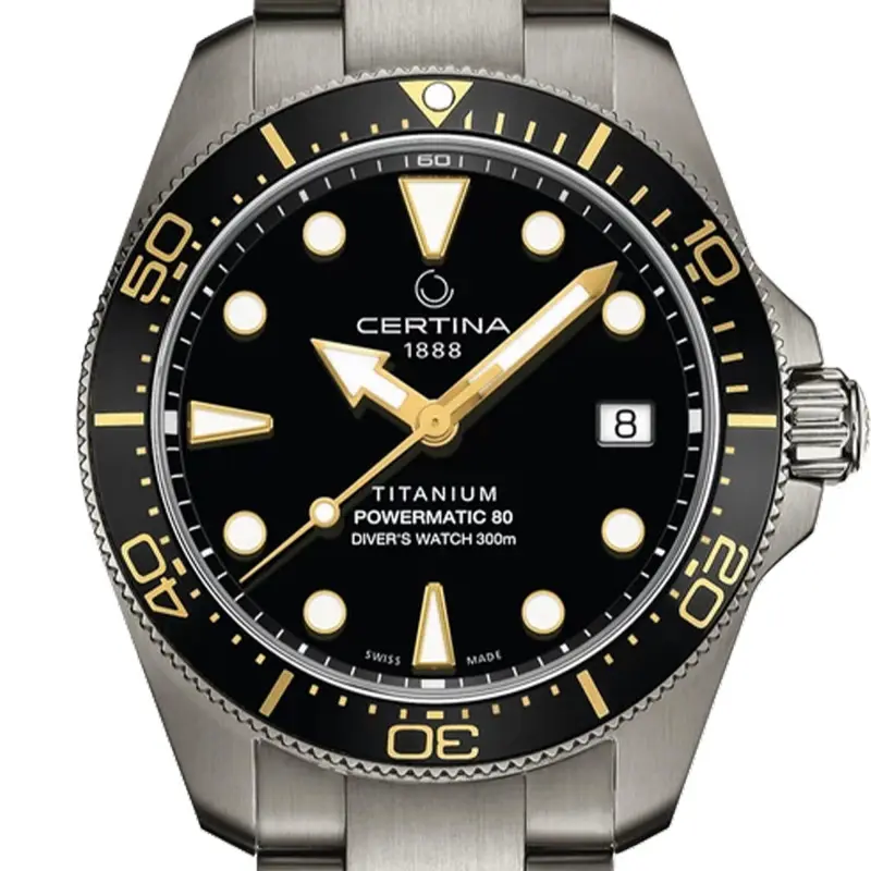 DS Action Diver 38mm Powermatic 80 Titane