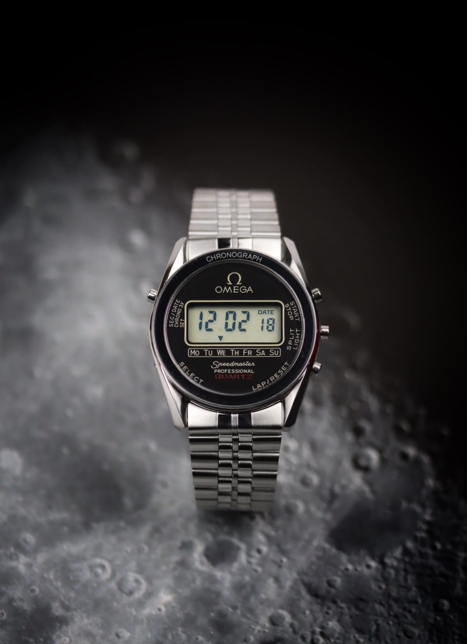 Omega Speedmaster Digital Quartz ref 186.0004