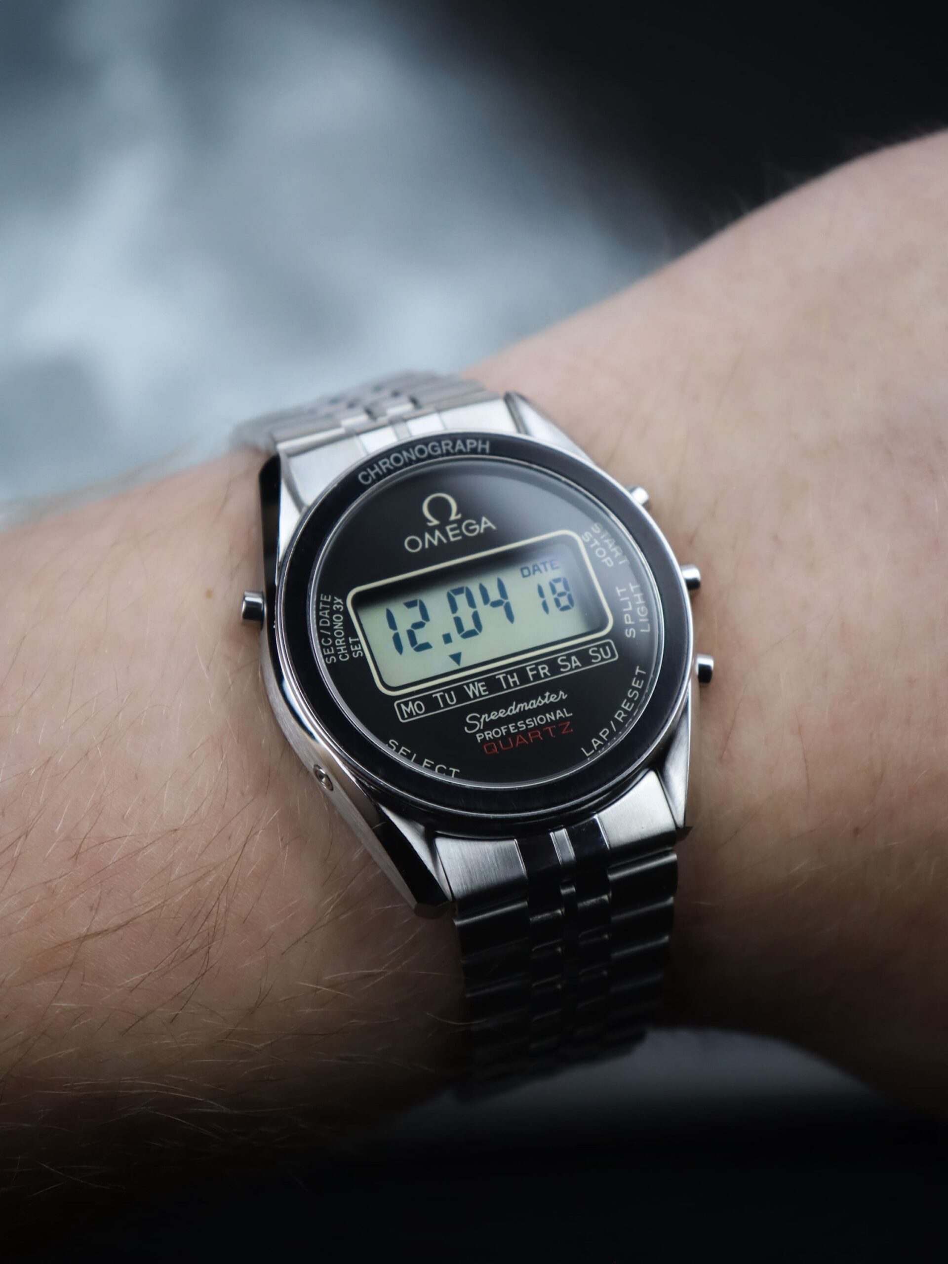 Omega Speedmaster Digital Quartz ref 186.0004