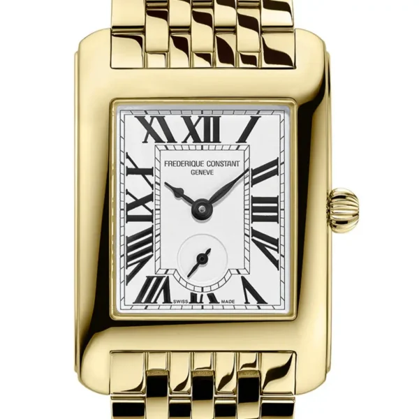 Frédérique Constant - Classic Carree Small Second Gold
