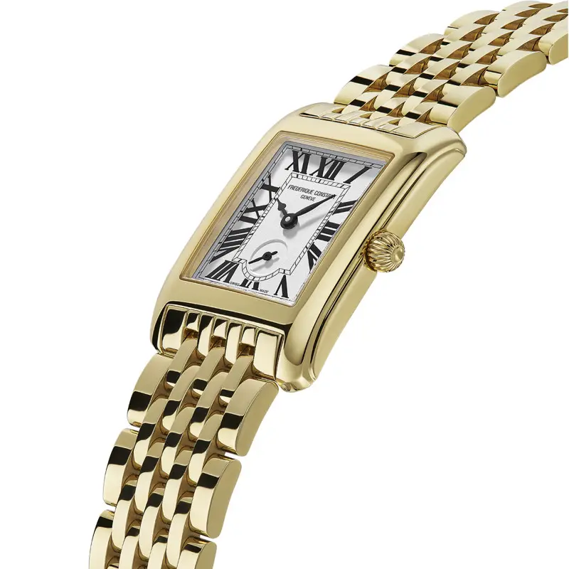 Frédérique Constant – Classic Carree Small Second Gold