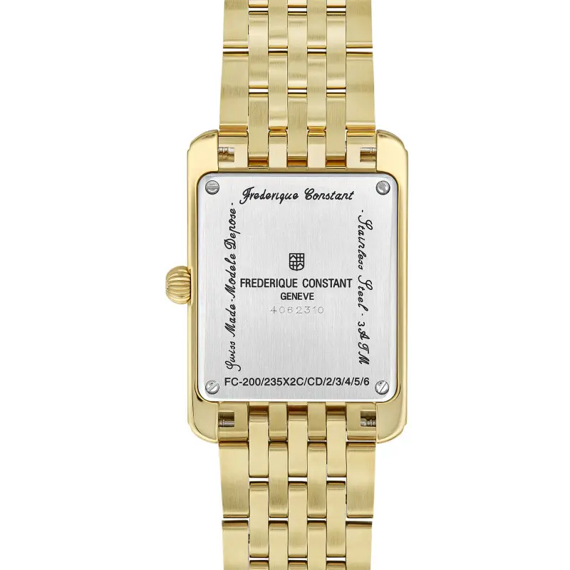 Frédérique Constant – Classic Carree Small Second Gold
