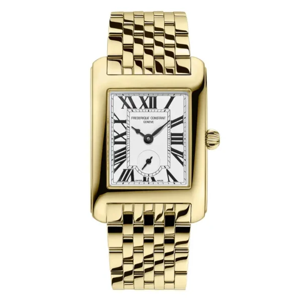 Frédérique Constant - Classic Carree Small Second Gold