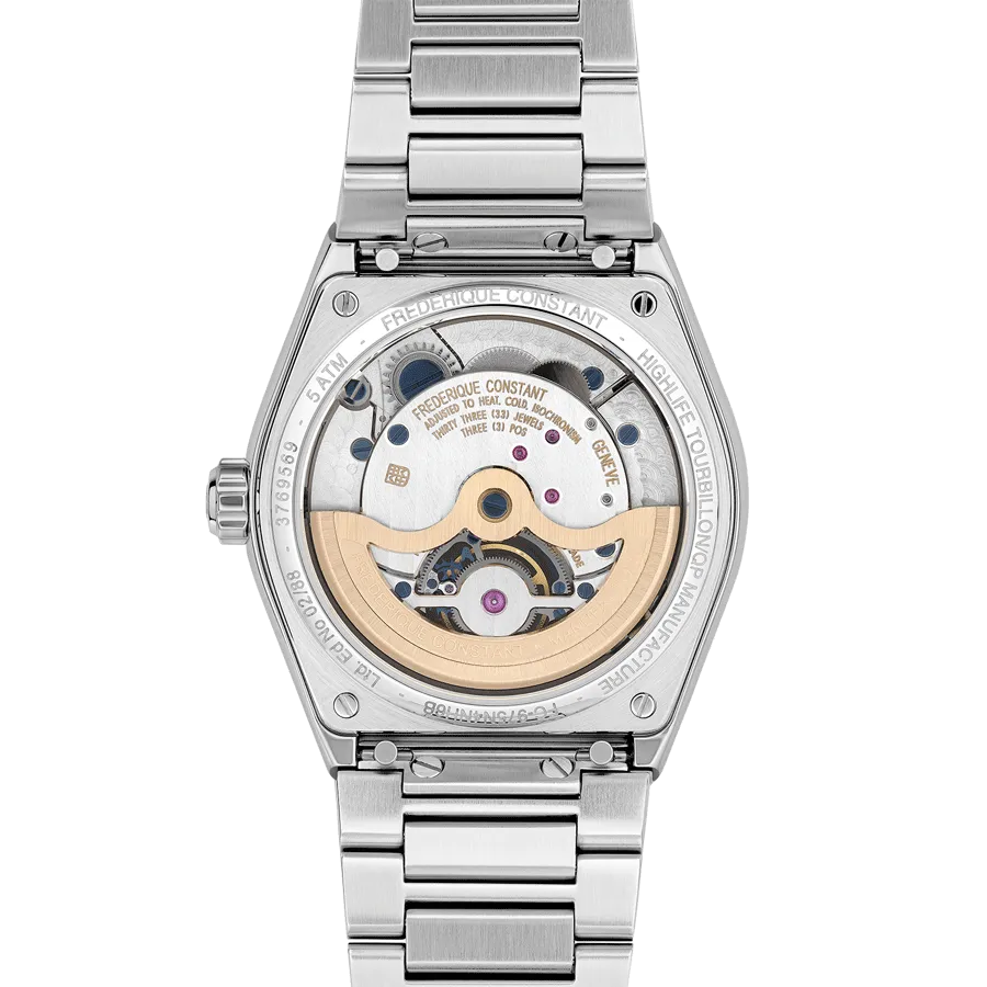 Frédérique Constant – HIGHLIFE Tourbillon Perpetual Calendar Manufacture automatique squelette
