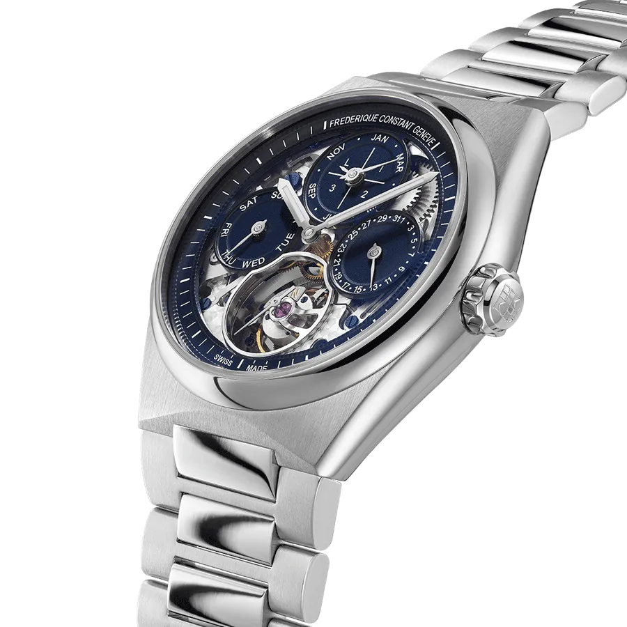 Frédérique Constant – HIGHLIFE Tourbillon Perpetual Calendar Manufacture automatique squelette