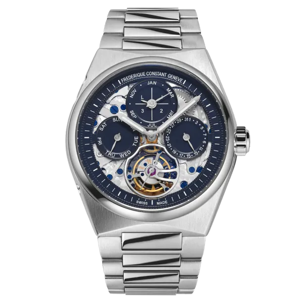 Frédérique Constant - HIGHLIFE Tourbillon Perpetual Calendar Manufacture automatique squelette