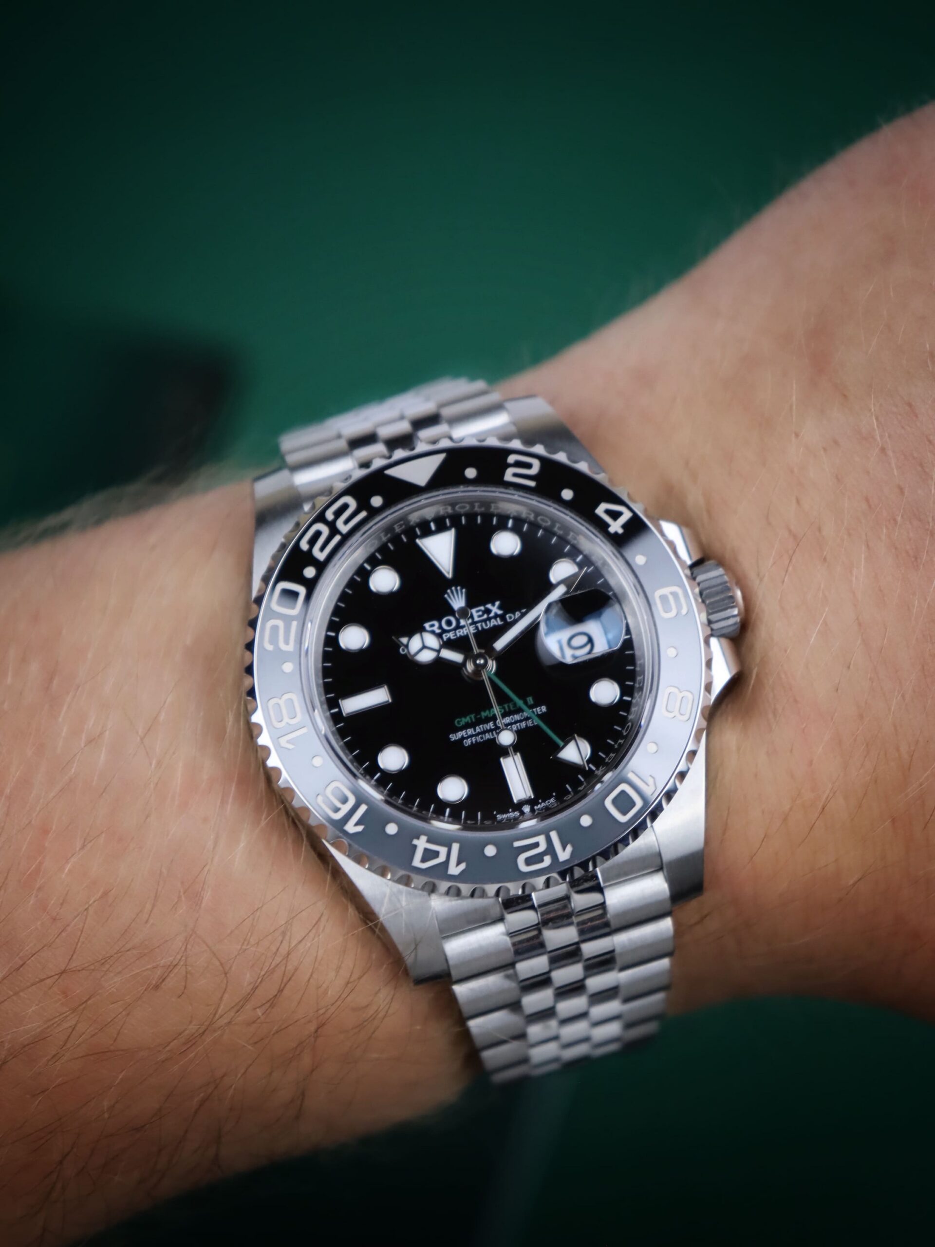 Rolex GMT-Master II ref 126710GRNR