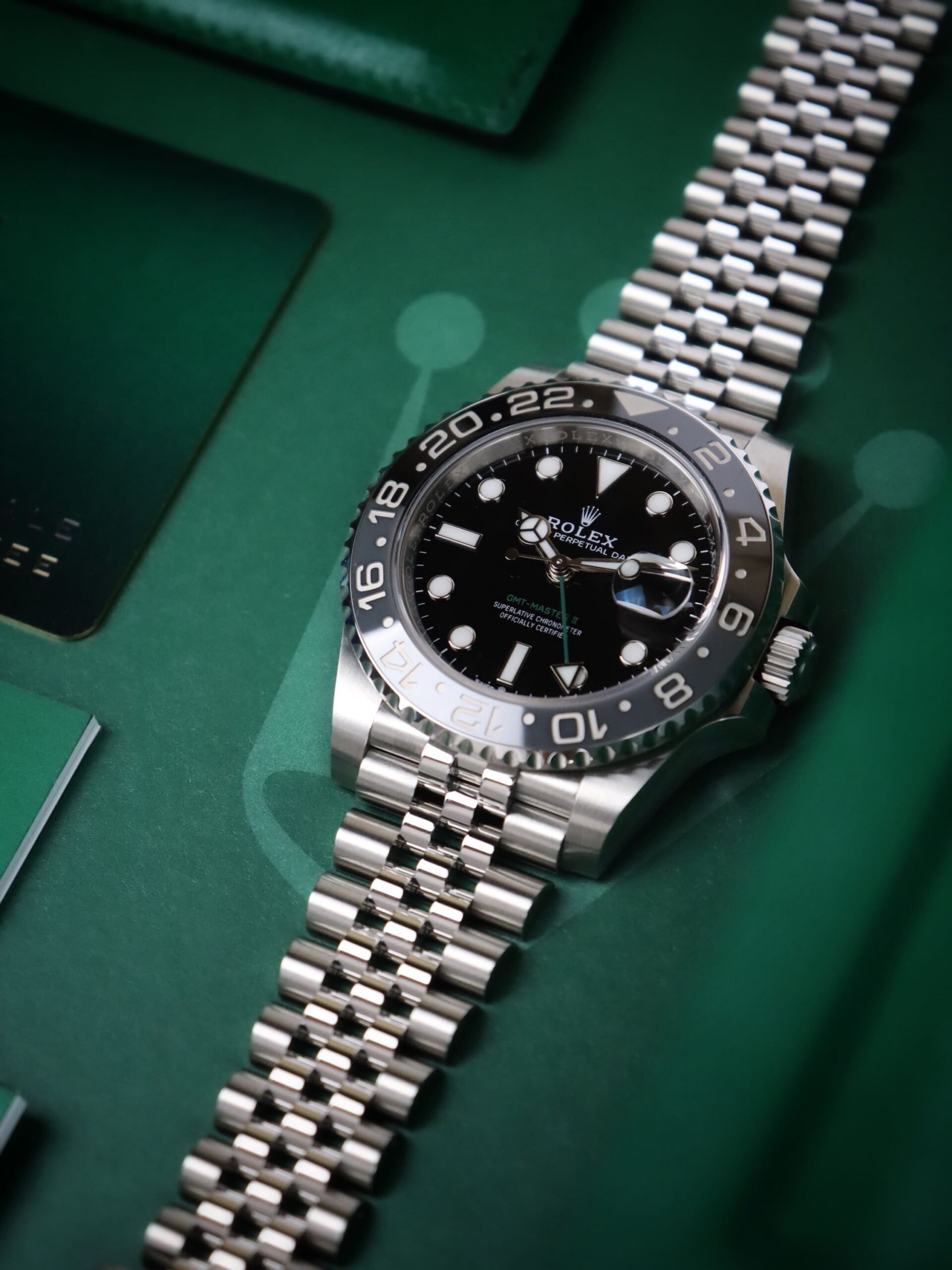 Rolex GMT-Master II ref 126710GRNR