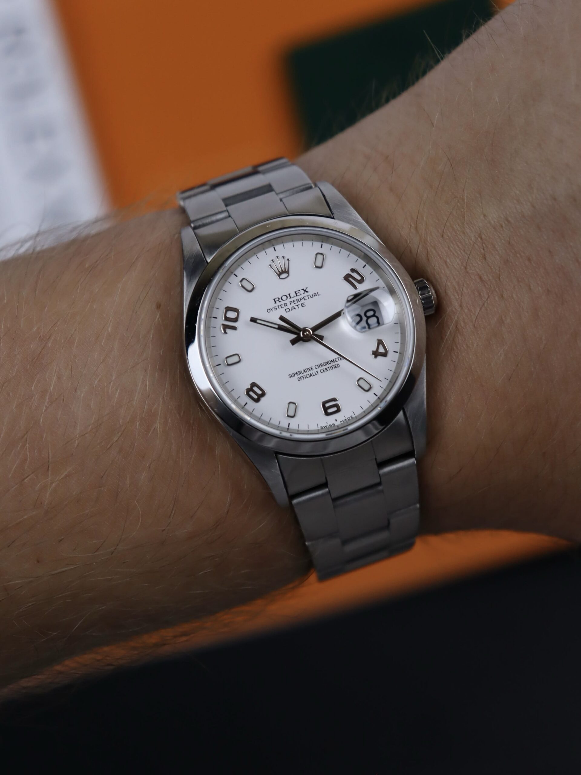 Rolex oyster Date 15200 Série P