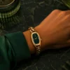 March Lab – OBLONGUE Drapée Emerald