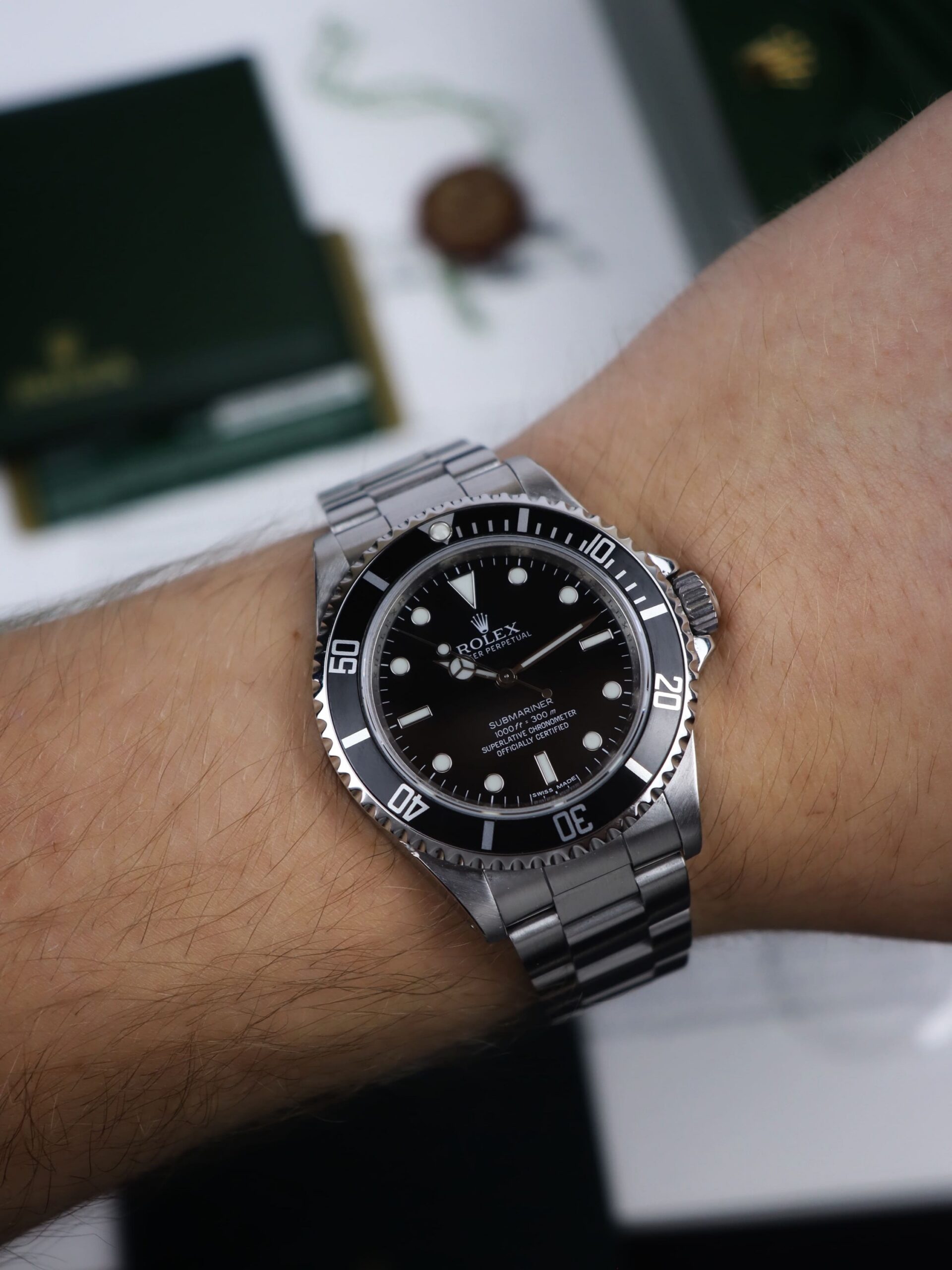 Rolex Submariner no-date ref 14060M