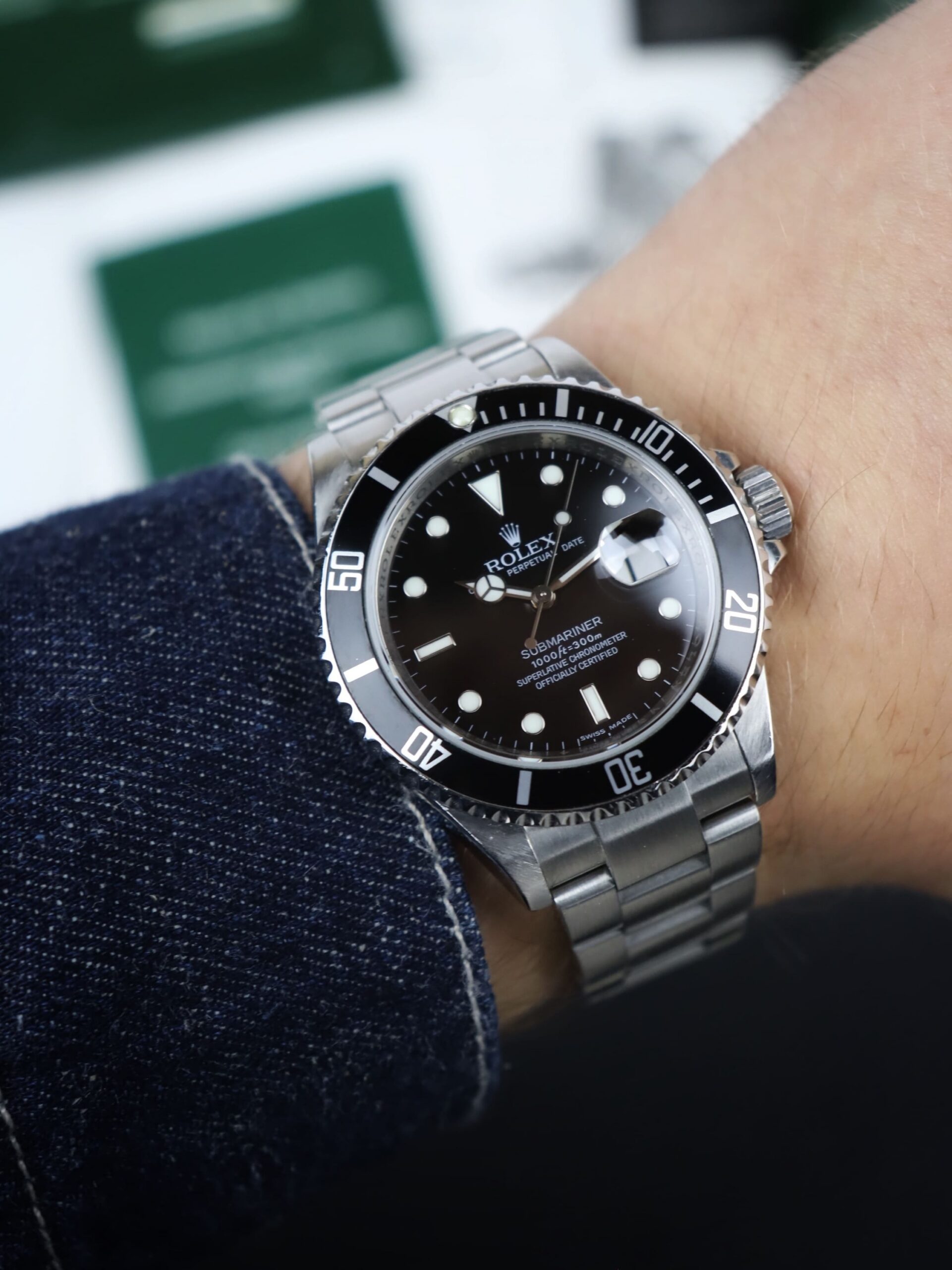Rolex Submariner date COSC ref 16610