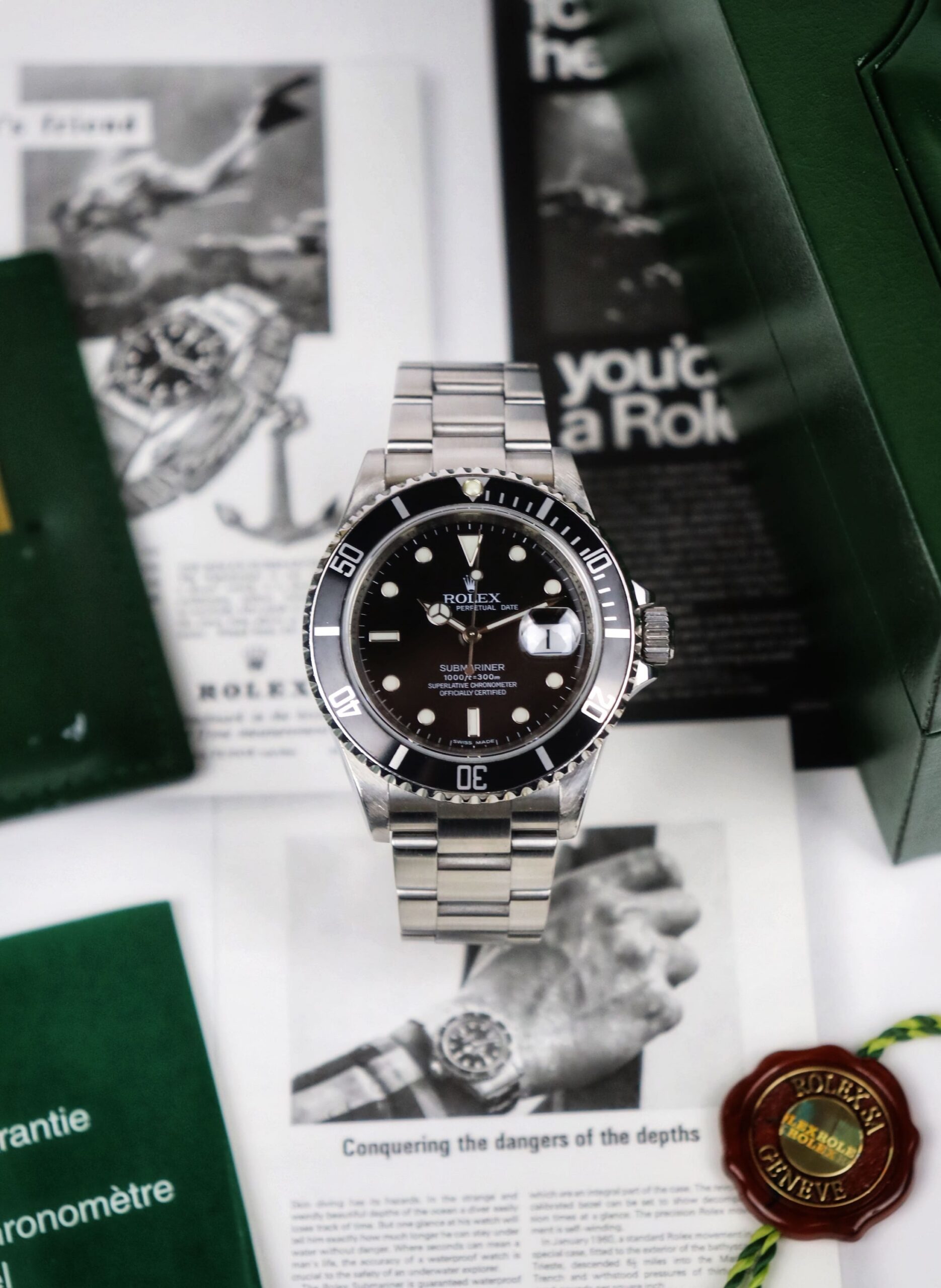 Rolex Submariner date COSC ref 16610