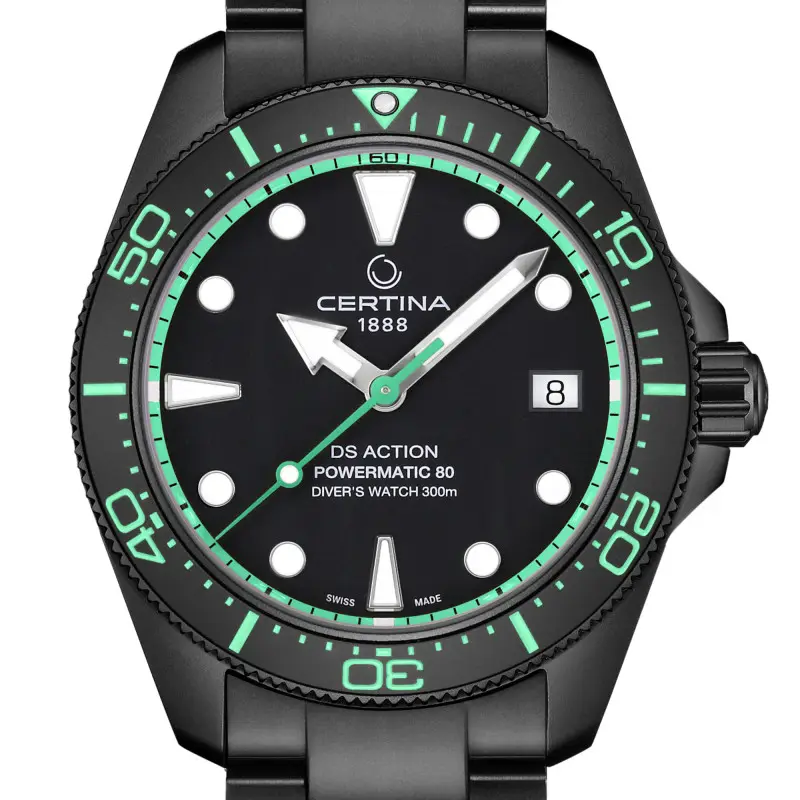 DS Action Diver 38mm Powermatic 80